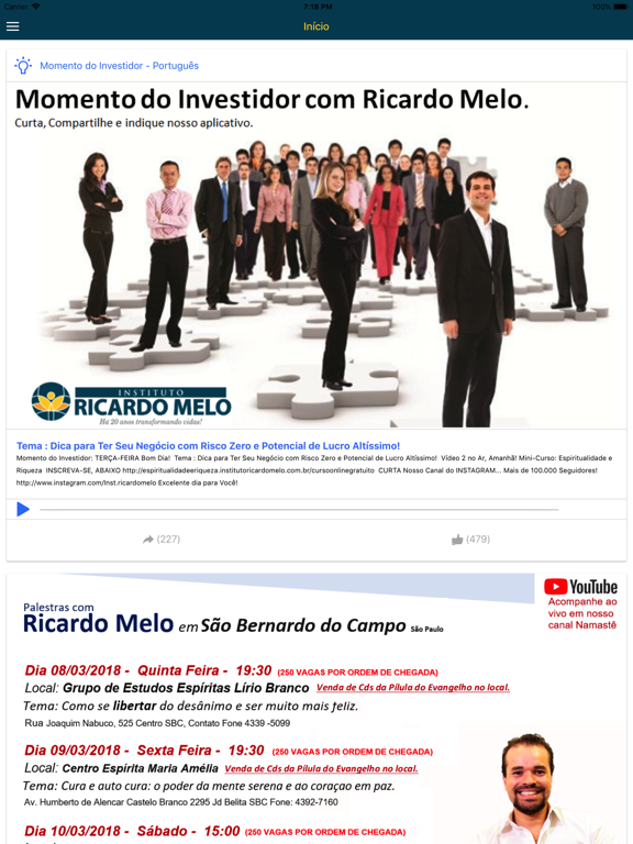 IRM Oficial iPad screenshot 4 - Entertainment app