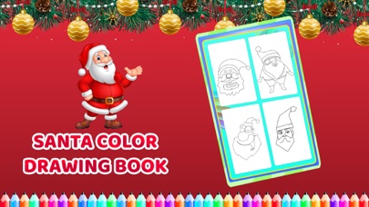 Christmas Santa Coloring Book screenshot 2