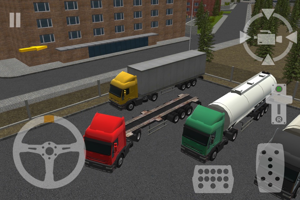 Semi Driver Trailer Parking 3D screenshot 3