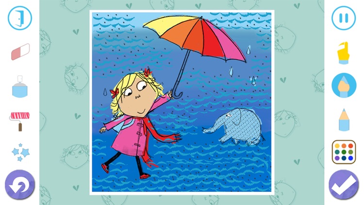 Charlie and Lola Colouring