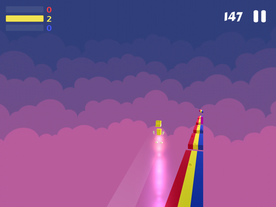 Rainbow Run - The Sky Runner screenshot 2
