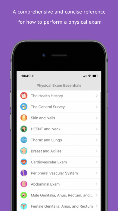 Physical Exam Essentials screenshot1