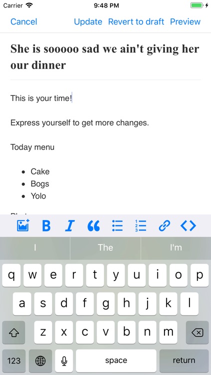 App for Blogger Blogspot