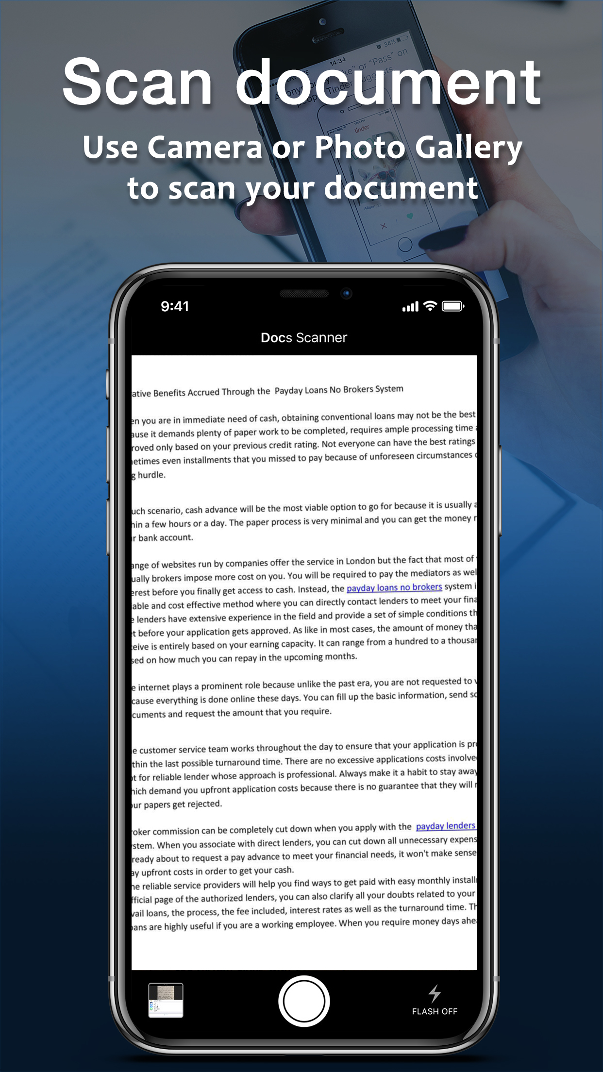 Faster Multi Documents Scanner