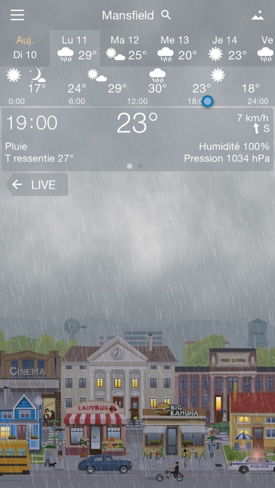 Screenshot #3 pour YoWindow Météo