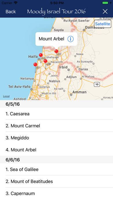Tour The Bible iPhone screenshot 5 - Education app