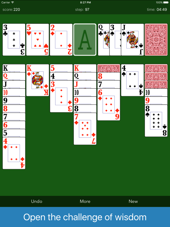 Screenshot #5 pour Solitaire-classic poker game