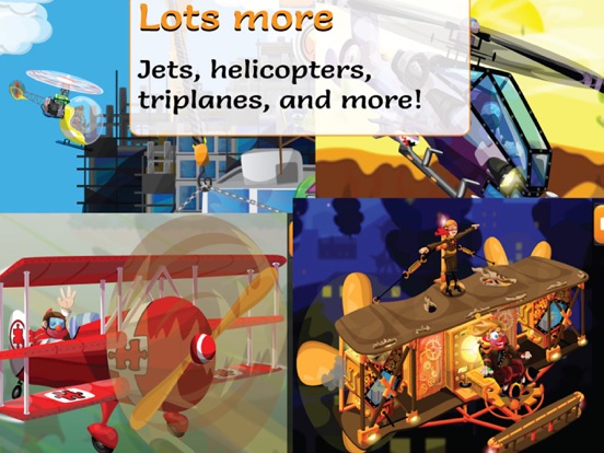 PUZZINGO Planes Puzzles Games iPad screenshot