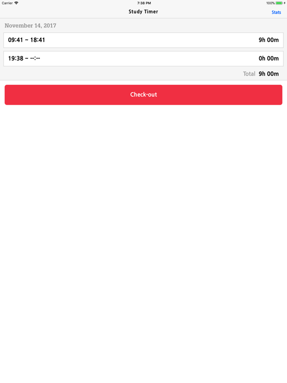 Screenshot #5 pour Study Timer - Check in and out