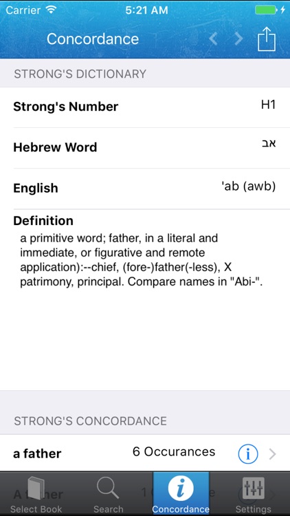 Strong's Concordance