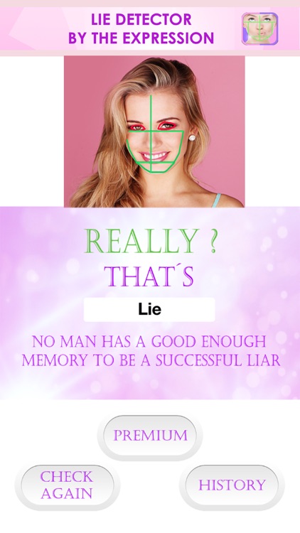 Lie Detector by the Expression