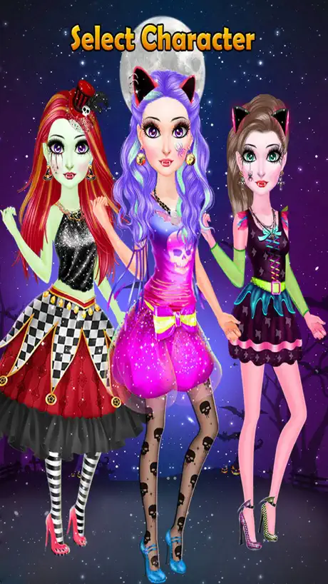 Monster Girls Makeup Dress Up