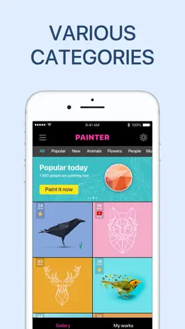 Game screenshot Poly Art - Coloring Puzzle hack