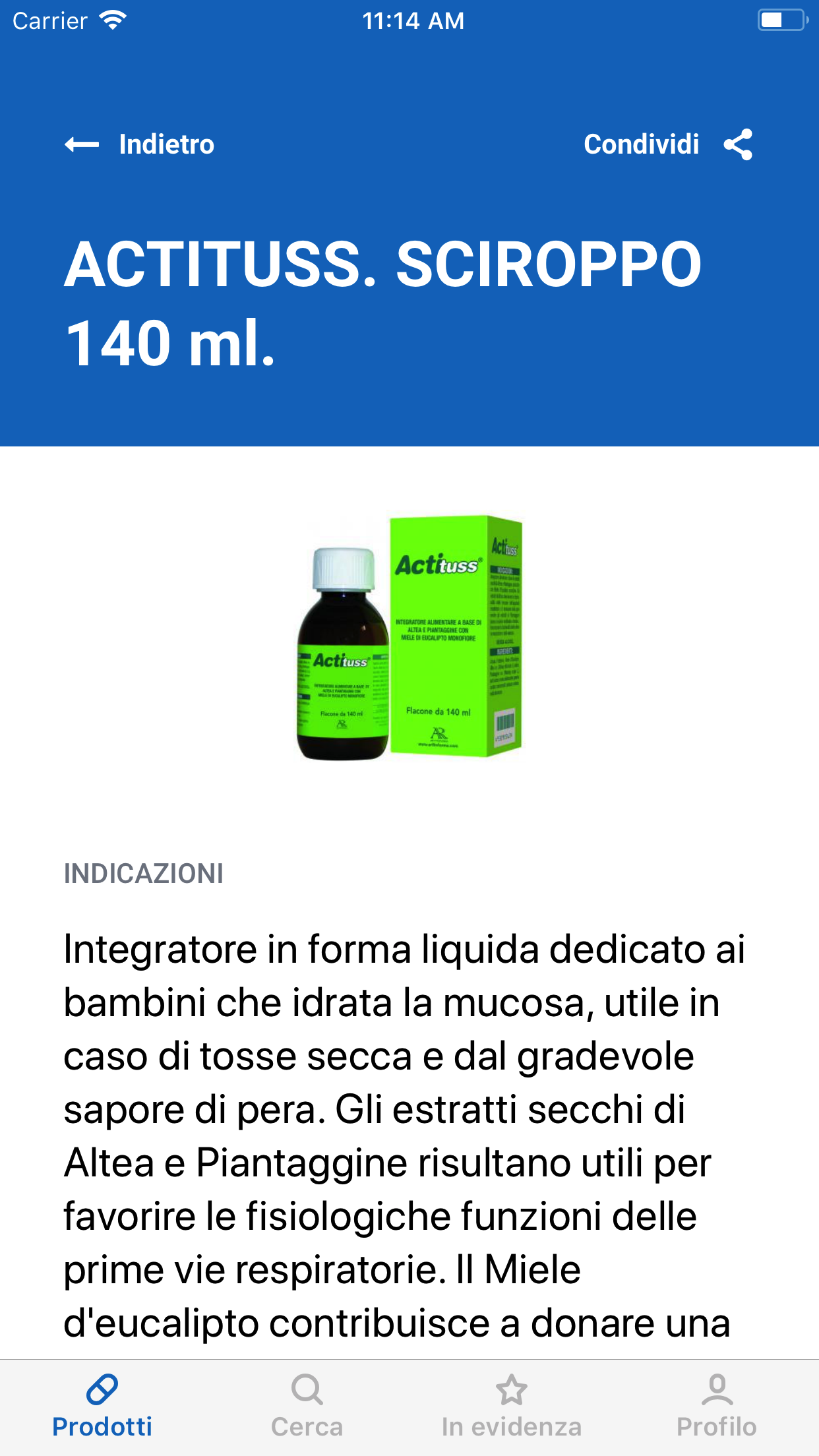 Prontuario degli Integratori