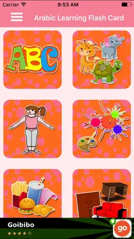 Game screenshot Arabic Learning Flash Card mod apk