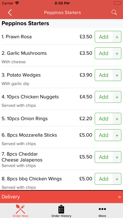 How to cancel & delete Peppinos Pizza Skelton from iphone & ipad 3