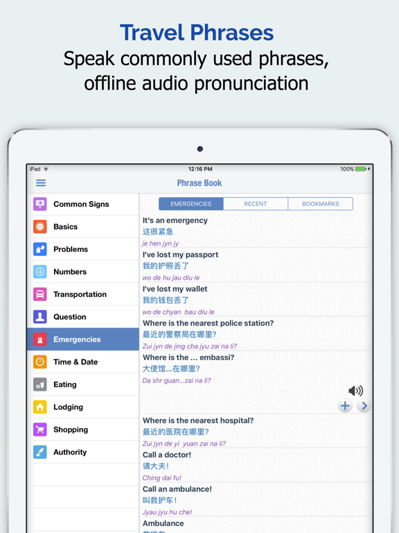 Mandarin Chinese Dictionary + iPad screenshot 4 - Book app