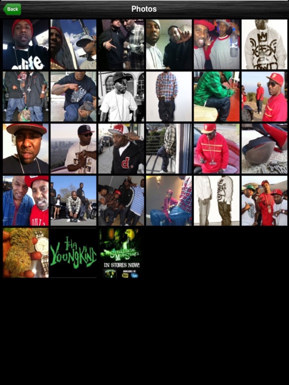 Mitchy Slick iPad screenshot 5 - Music app