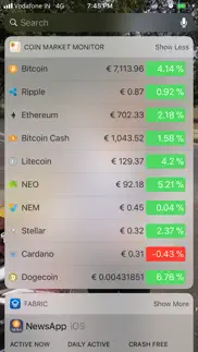 coin market monitor iphone screenshot 3