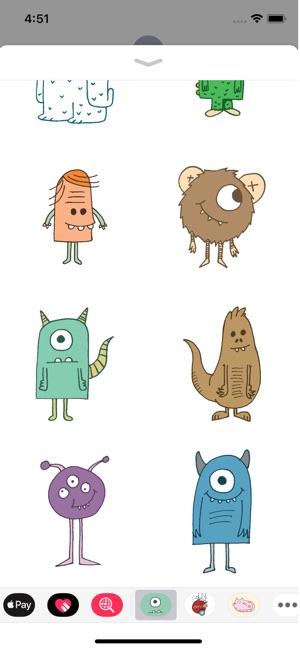 Gaggle of Monsters Stickers(圖5)-速報App
