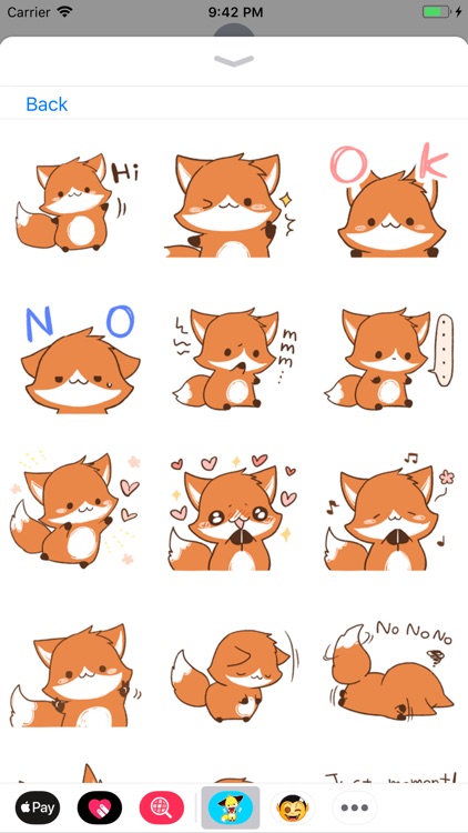 Fox Stickers Collection screenshot-4