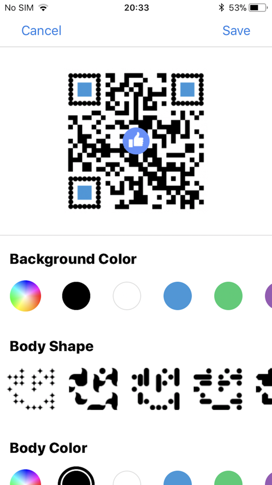 #1. QR Code Generator & Creator (iOS) Bởi: TapMedia Ltd