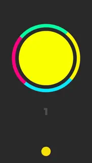 crazy color circle iphone screenshot 3