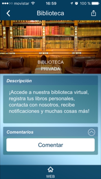 Biblioteca Privada screenshot 2