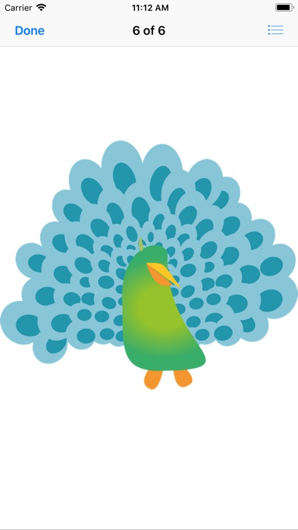 Pretty Peacock Stickers screenshot-7