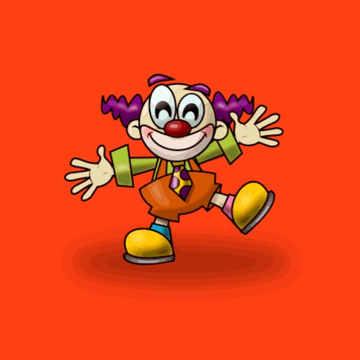 Clown Stickers - HAHAHA