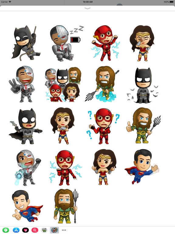 Screenshot #6 pour Justice League - Stickers