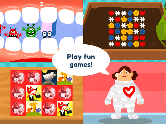 Little Hospital For Kids iPad screenshot 2 - Entertainment app