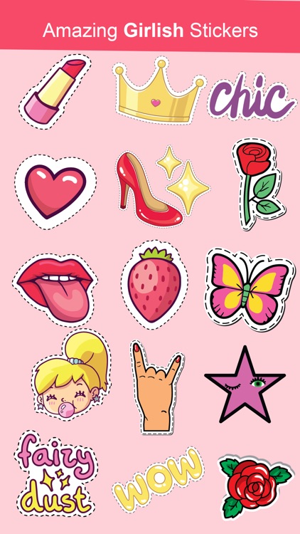 She Life Adorable Stickers