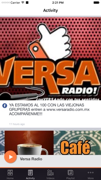 Versa Radio screenshot 2