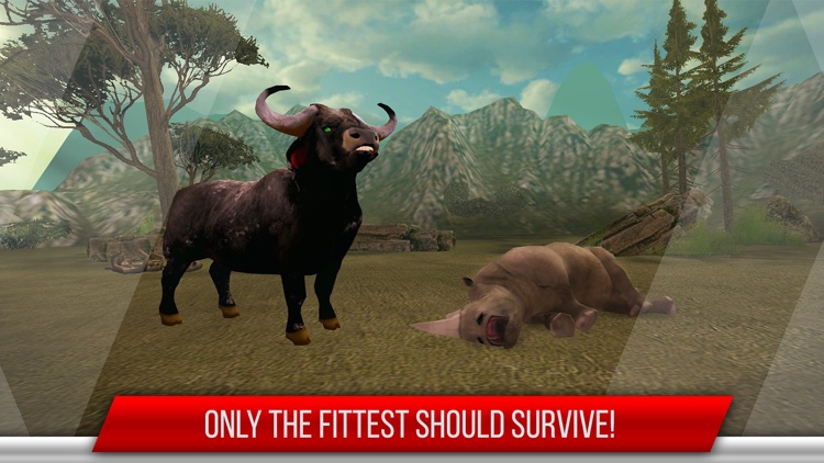 Bull vs Bull Fight: Knock Down screenshot-3