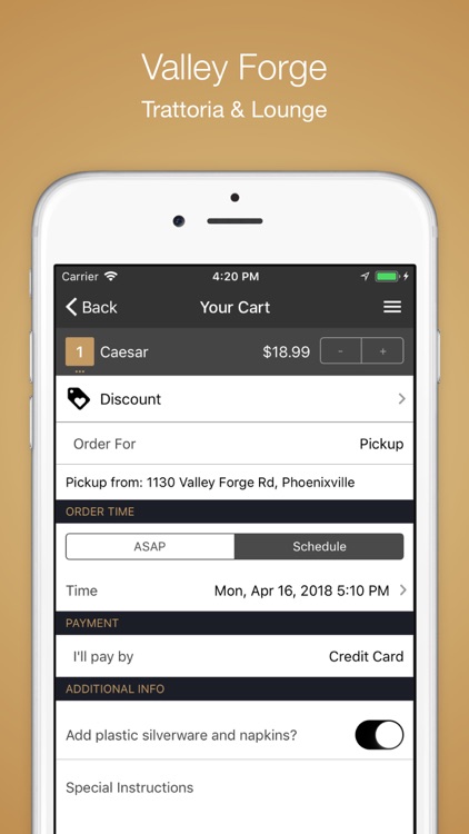 Valley Forge-Pizza screenshot-3