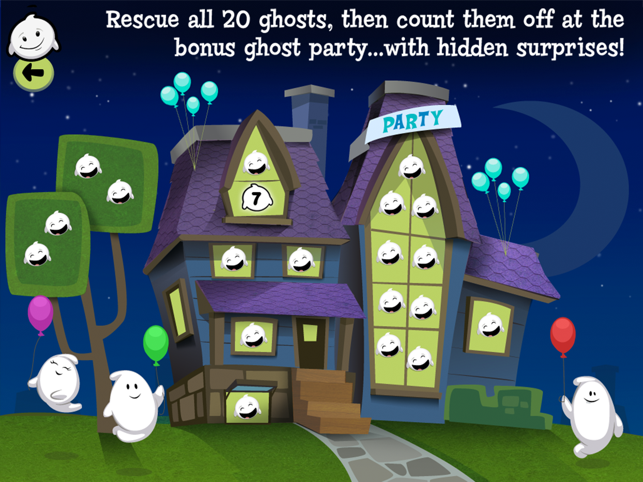 ‎Giggle Ghosts: Counting Fun! Screenshot