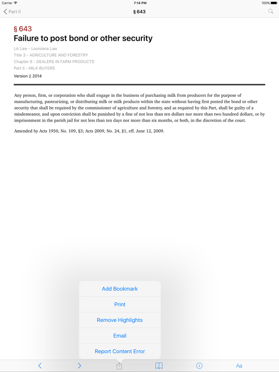 Screenshot #6 pour Louisiana Law (LawStack Series)