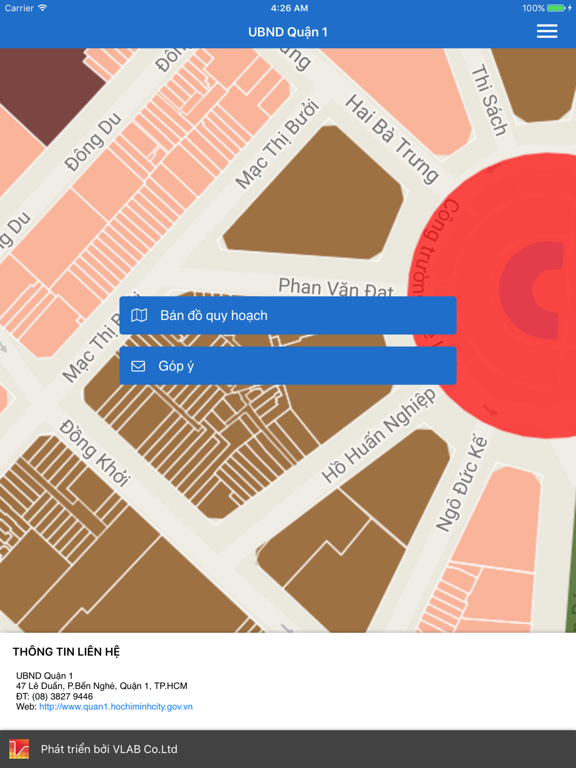 Screenshot #4 pour Thông tin quy hoạch Quận 1