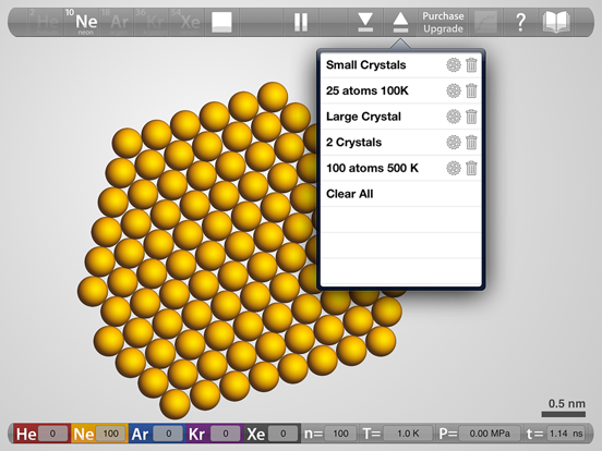 Atoms In Motion, Student Ed. iPad screenshot 4 - Education app