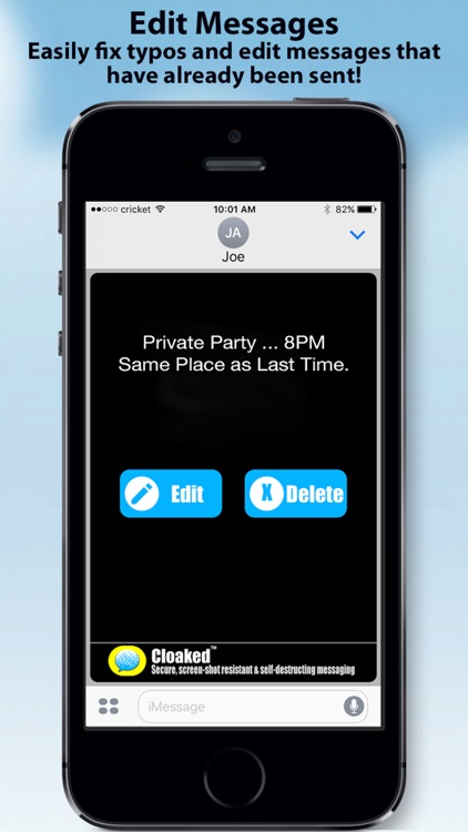 Cloaked for iMessage
