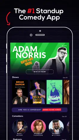 Game screenshot Comedy App Stand Up Comedians mod apk