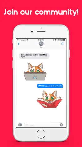 Game screenshot IntroMoji - Emojis & Stickers for Introverts hack