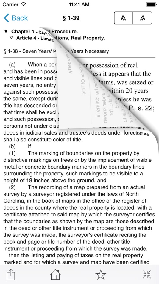 #5. NC Laws North Carolina Code (iOS) 게시자: Nirmala T V