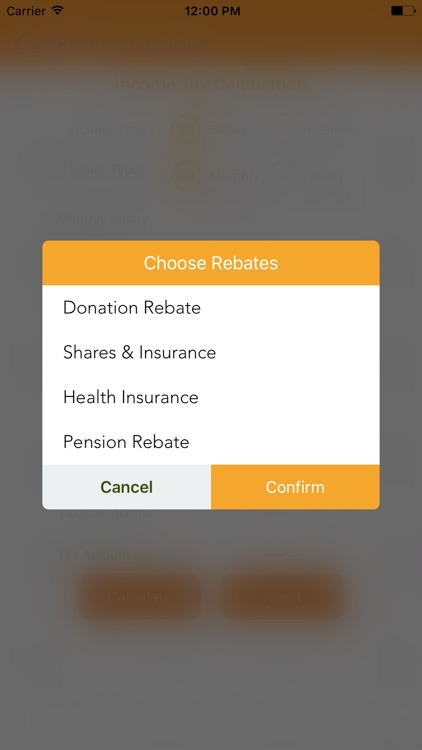 SMRCO Tax Calculator 2018