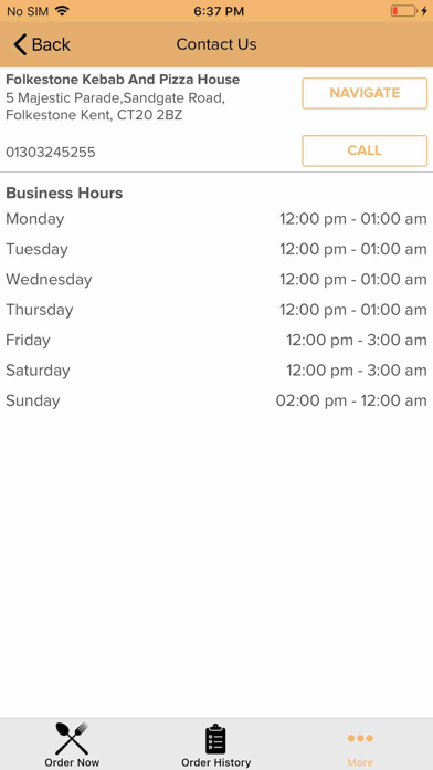 How to cancel & delete Folkestone Kebab & Pizza House from iphone & ipad 4