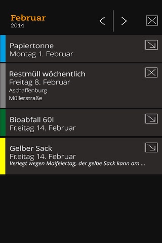 MyMüll.de screenshot 2