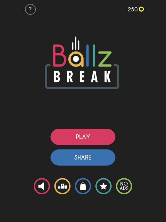 Ballz Break iPad screenshot 4 - Games app
