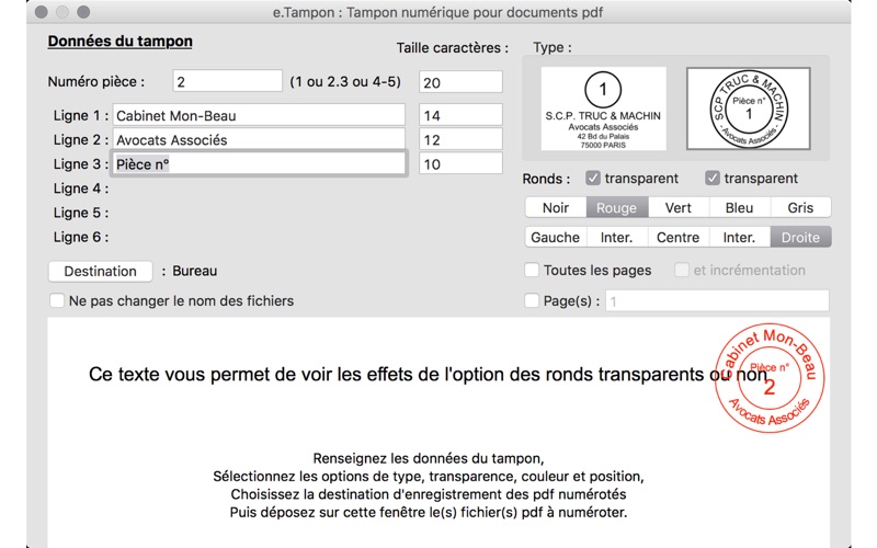 Screenshot #3 pour e.Tampon