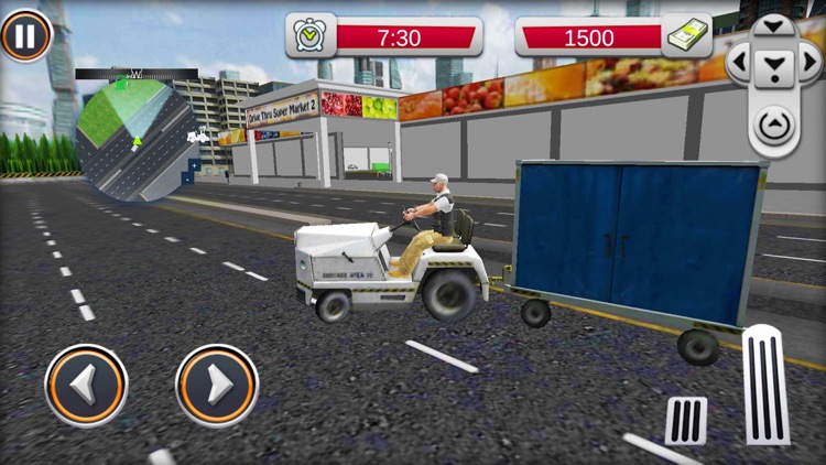 Drive Thru Supermarket 3D - Cargo Delivery Truck screenshot-3